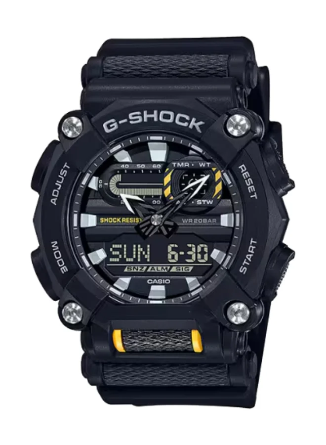 G-SHOCK Men's Resin Analog-Digital Watch GA-900-1ADR - 49.5 mm